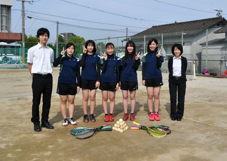 　女子　ソフトテニス 藤代紫水