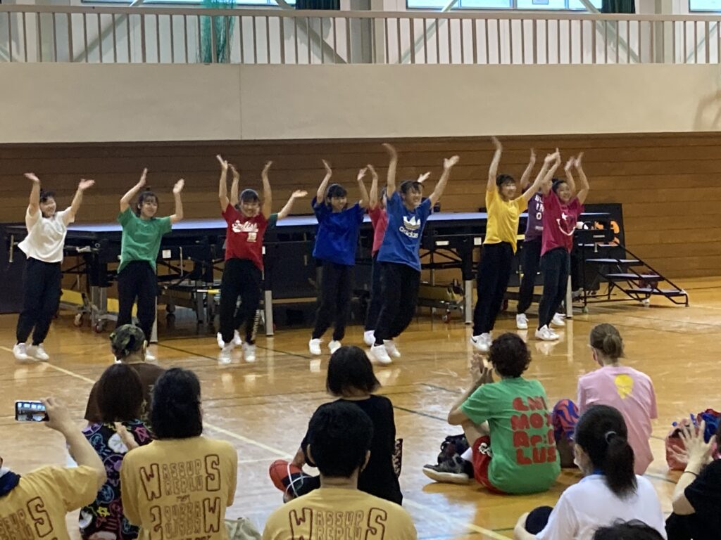 ダンス部　総社のイベントでダンスを披露しました！