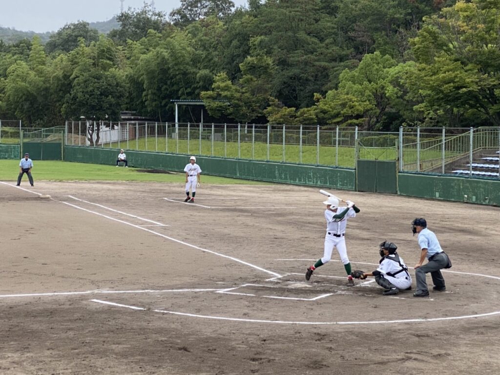 野球部　秋季地区予選 第3戦で勝利!