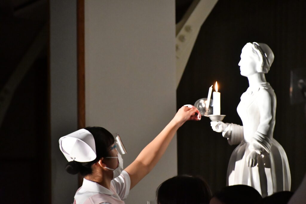 戴帽式が行われました。