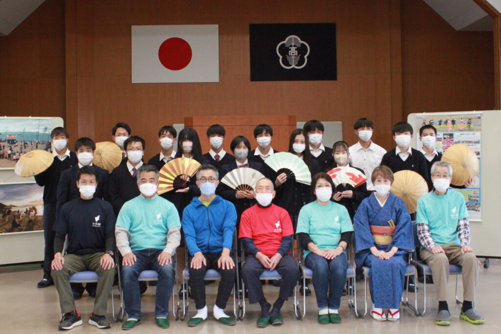 探究活動で「白石踊り」継承活動