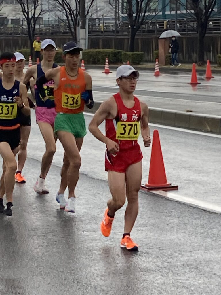 陸上部　選抜競歩大会に出場