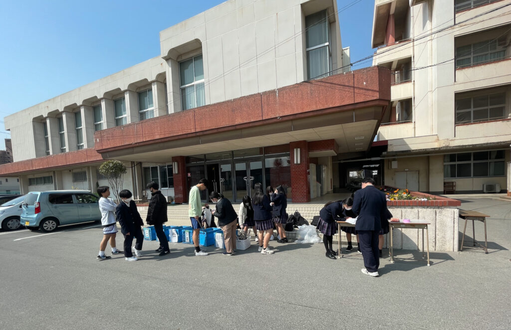 本年度最後のクリーン作戦が行われました。