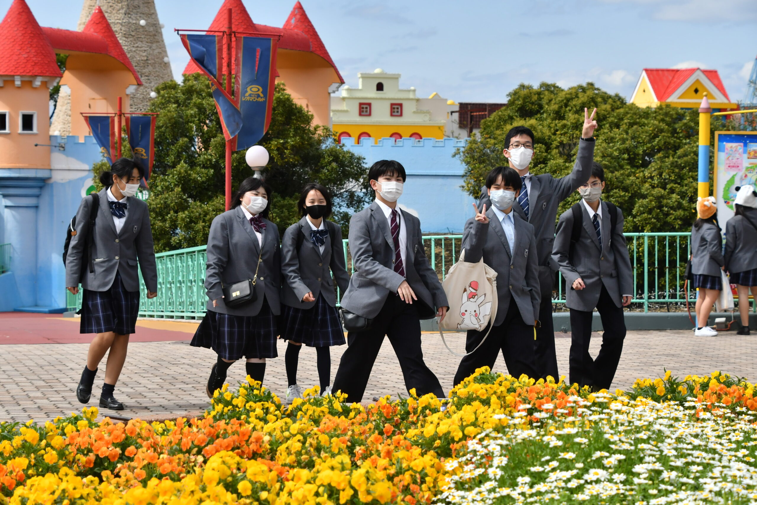 1年生 親睦旅行に行きました。 | 倉敷翠松高等学校