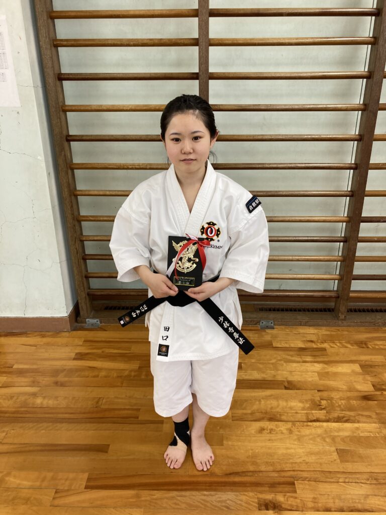 少林寺拳法部　高校総体で優勝