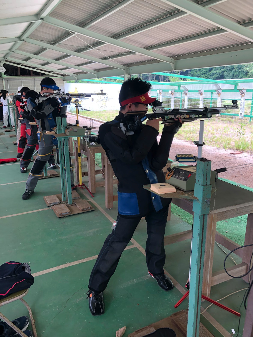 ライフル射撃部 特別国体岡山県予選会で県代表 中国大会出場決定
