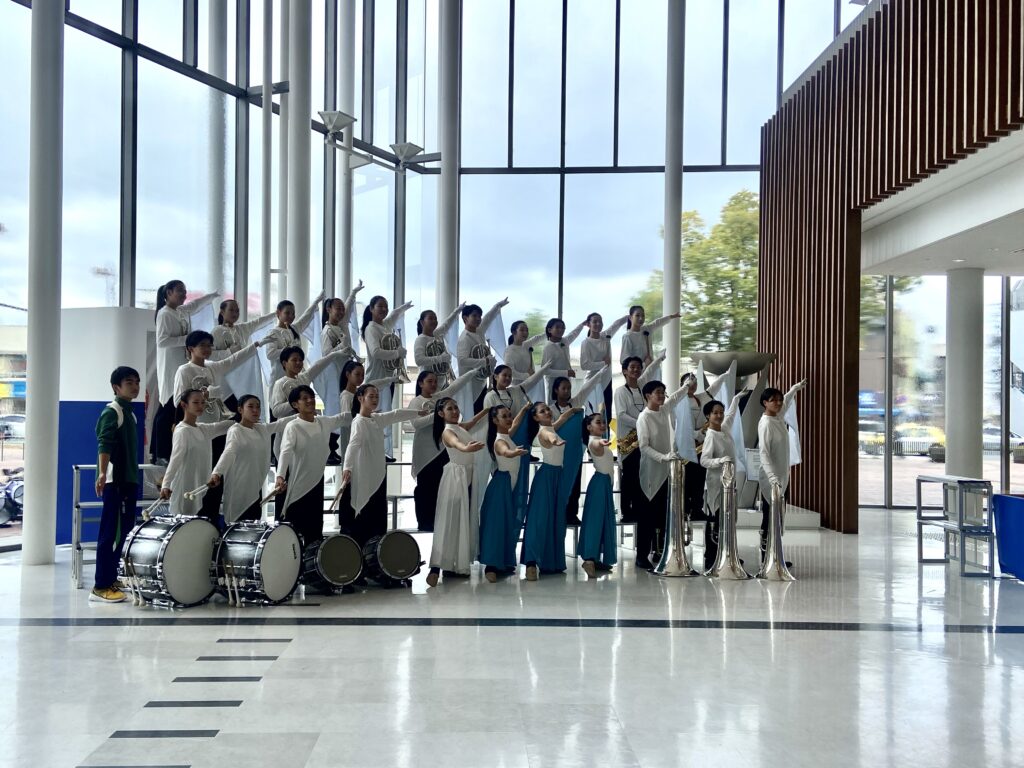 吹奏楽部　県内のマーチングイベントに出演しました