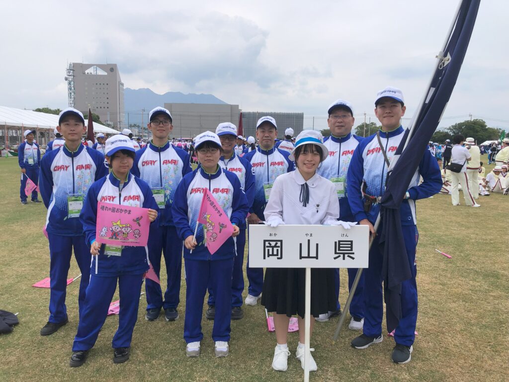 ライフル射撃部　燃ゆる感動かごしま国体へ出場しました