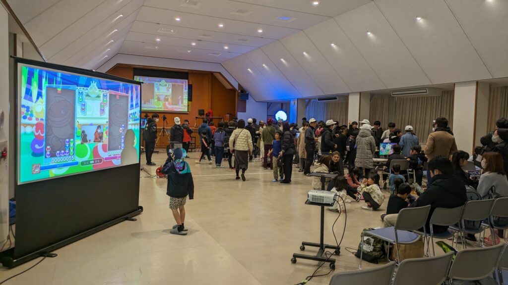 eスポーツ部　倉敷子供会　eスポーツ大会の運営補助のお手伝いをしました