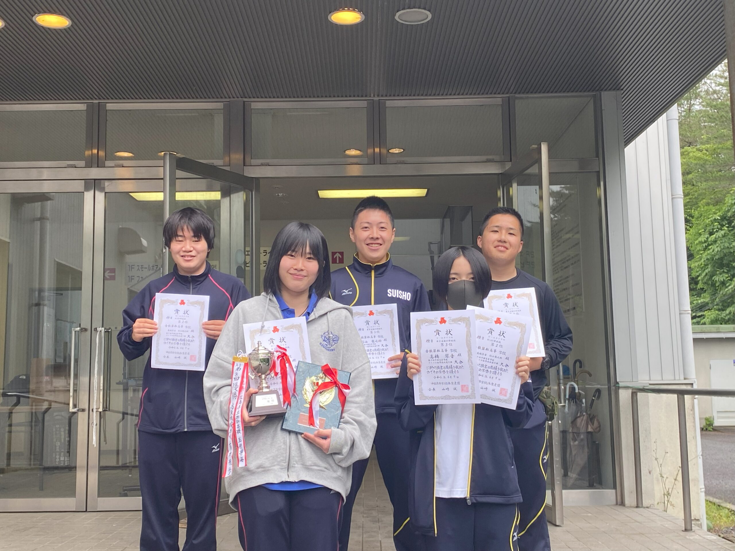 ライフル射撃部 中国大会 戦績 | 倉敷翠松高等学校