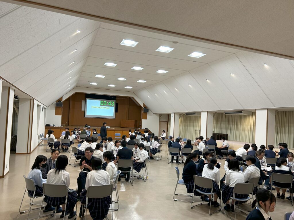 1年探究活動 社会人交流「だっぴ」