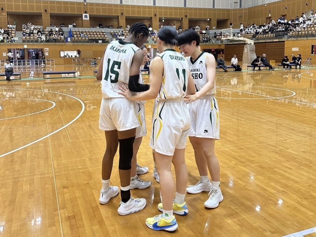 女子バスケ部 中国大会 準優勝