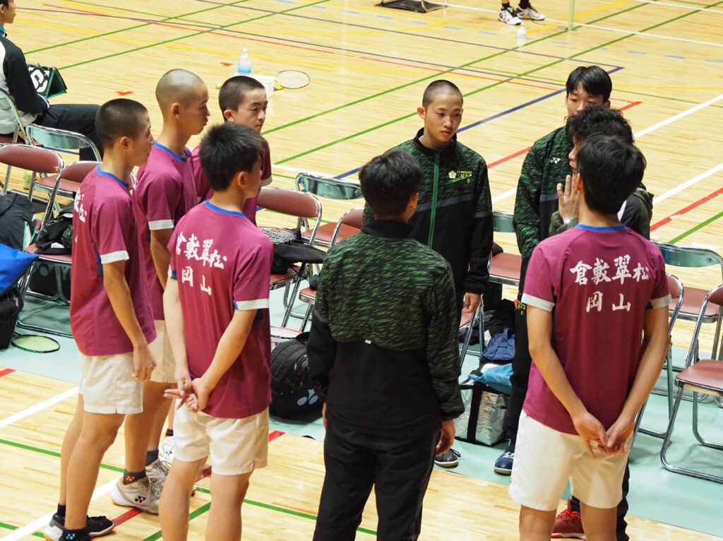 男子バド部 秋季大会戦績