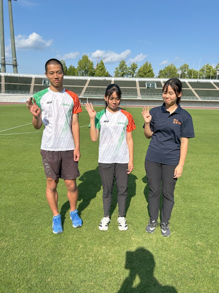 陸上競技部 中国大会出場