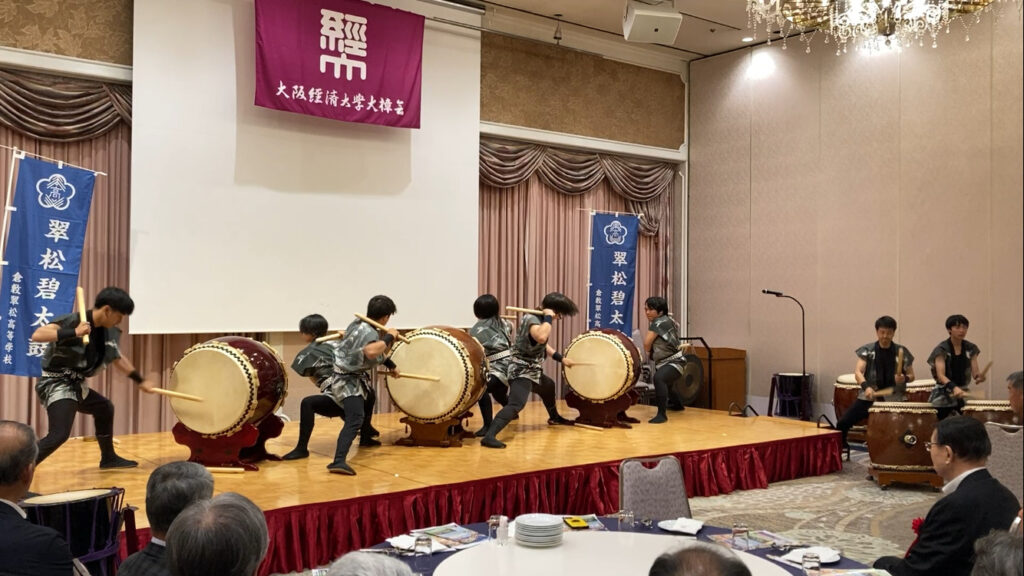 和太鼓部 大経大岡山支部総会 演奏