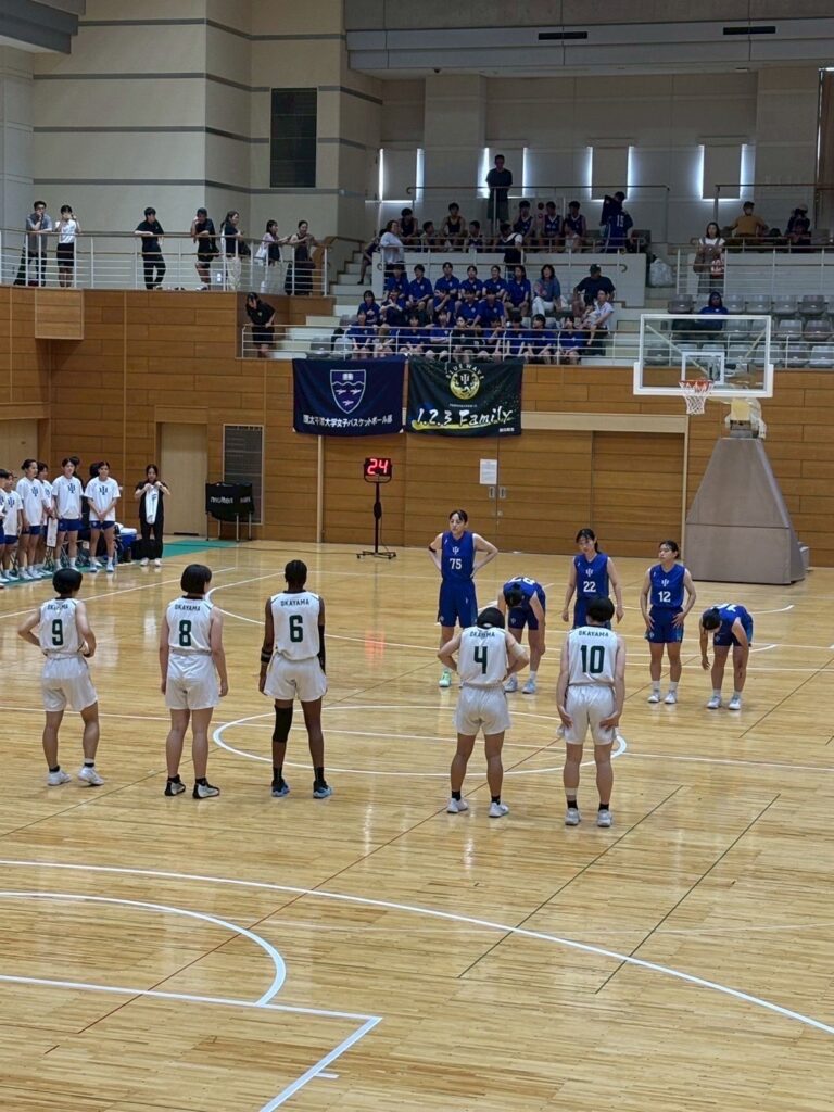 女子バスケ部 岡山県総合 準優勝