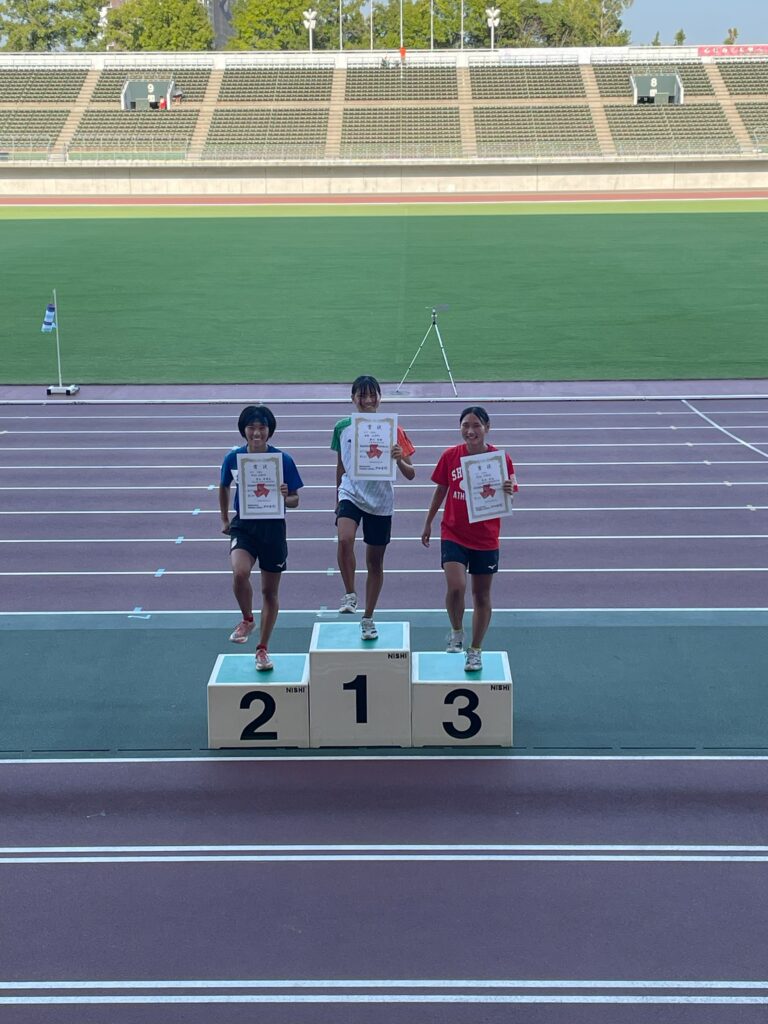 陸上競技部 岡山県高校選手権 優勝