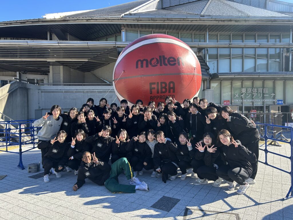 女子バスケ部  WINTER CUPベスト8