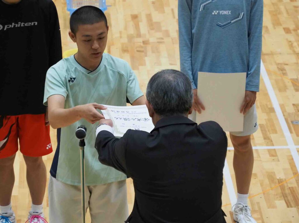男子バド部 備中東部支部総体